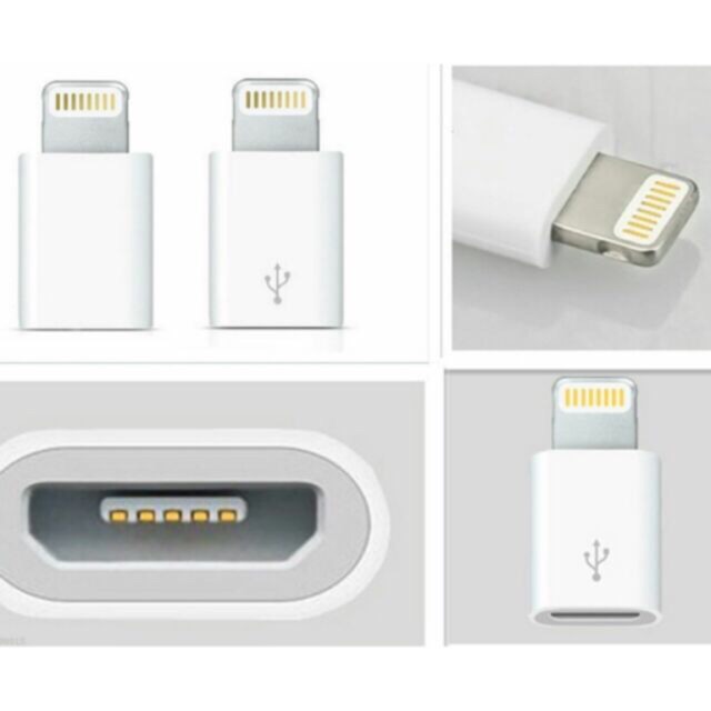 Đầu Nối Cáp Sạc Micro Usb Sang iPhone