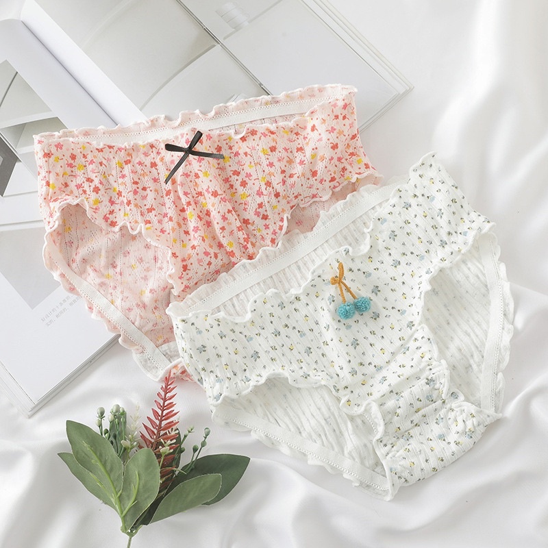 10 quần lót cotton thông hơi just bra 1745 cao cấp