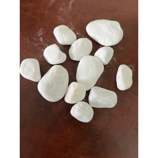 1kg Sỏi trắng trang trí hồ cá, rải mặt chậu trang trí cây, sỏi trắng, nhiều kích thước