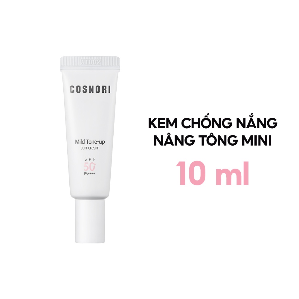 Kem chống nắng COSNORI nâng tone mini 3 tùy chọn