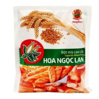 Bột mỳ hoa ngọc lan gói 0,5kg, b ột đa dụng số 8 dùng làm bánh bao bánh mỳ bánh gối