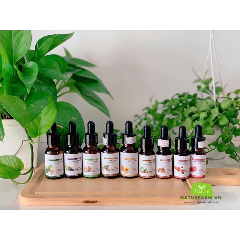 [ 10ML ] Dầu Hạt Mâm Xôi Đỏ 100% Organic Handmade ( RED RASPBERRY SEED OIL) - Shop Làm Đẹp Handmade