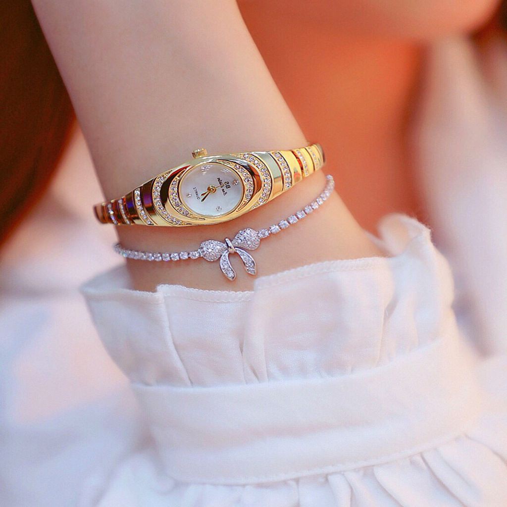 Đồng Hồ Nữ BS Bee Sister Mini MS160 Mặt Nhỏ Xinh Dây Thép Cao Cấp | BigBuy360 - bigbuy360.vn