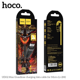 CÁP SẠC MICRO USB HOCO UD02