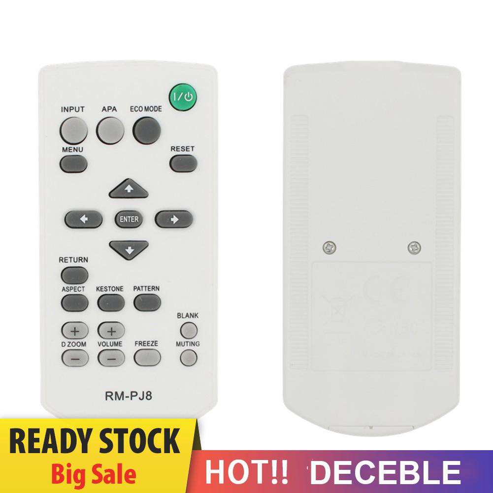 Deceble RM-PJ8 Projector Remote Control for Sony RM-PJ5/PJ6/PJ10 Wireless Switch