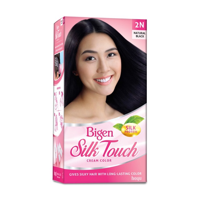 Thuốc Nhuộm tóc thảo dược phủ bạc- Bigen Silk Touch
