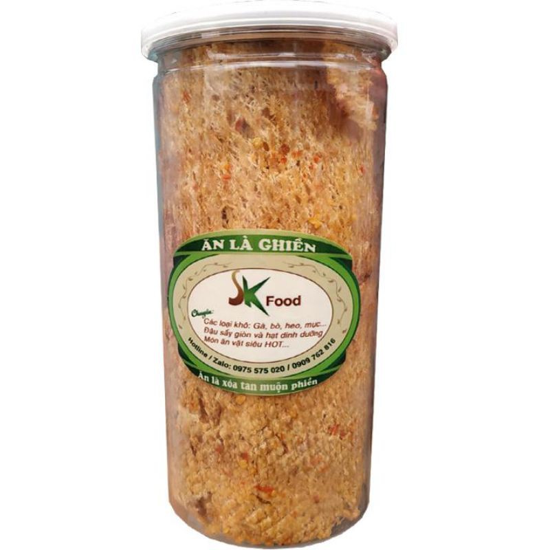 250G Mực cán ép tẩm gia vị loại đặc biệt SK FOOD | BigBuy360 - bigbuy360.vn