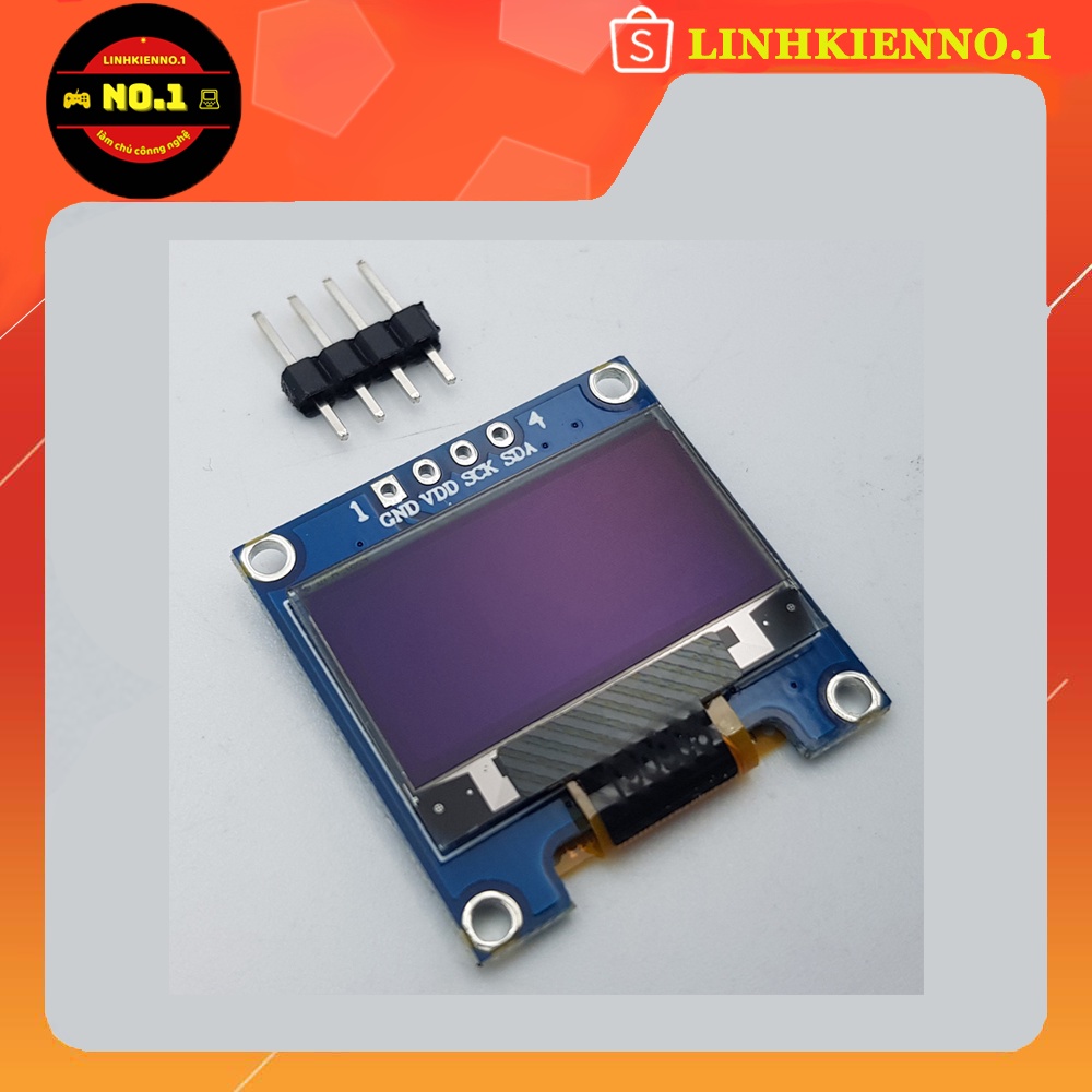 Màn Hình Oled 0.91 - 0.96 - 1.3 Inch Giao Tiếp I2C