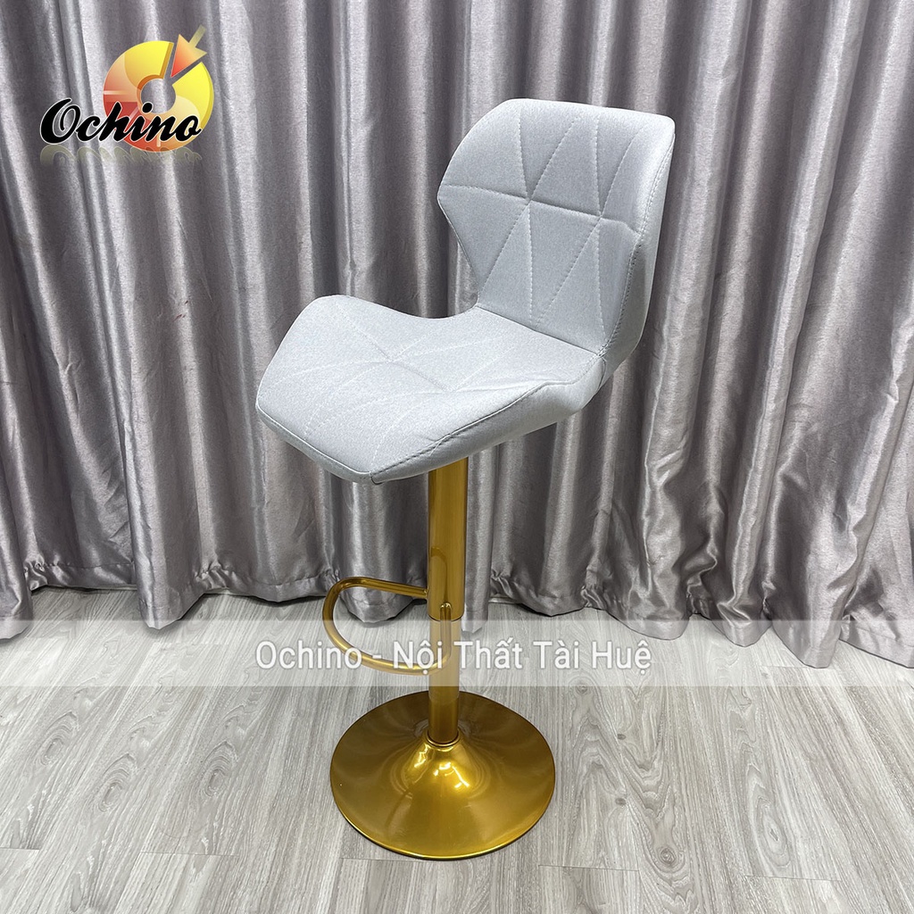 Ghế Chụp Hình, Ghế Makeup Chân Vàng K1 Sơn Tĩnh Điện Nhập Khẩu Mẫu KIM CƯƠNG ( Ảnh Thật Shop Chụp)