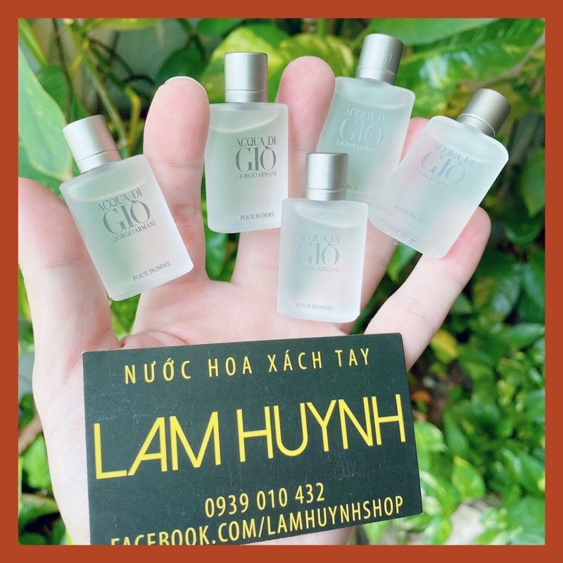 Nước hoa mini ACQUA DI GIÒ 5ml không hộp