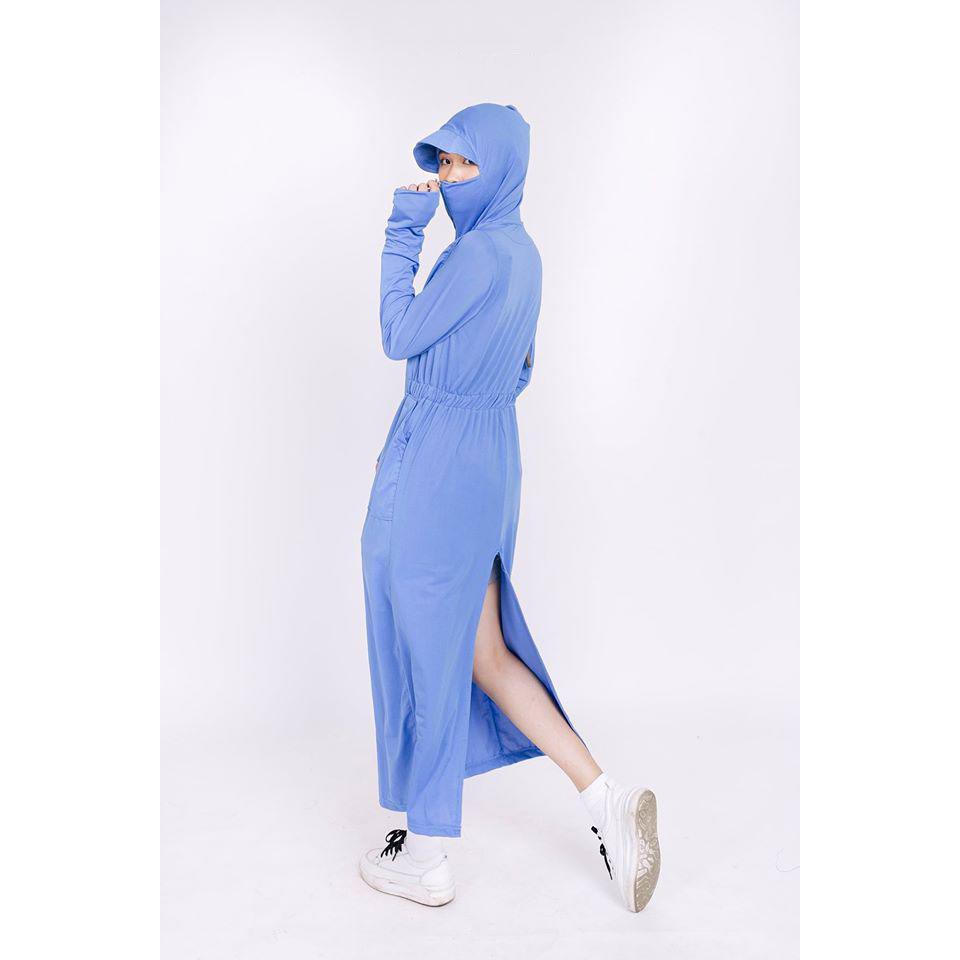Áo chống nắng toàn thân chất vải loại 1 chống tia UV - Áo choàng chống nắng