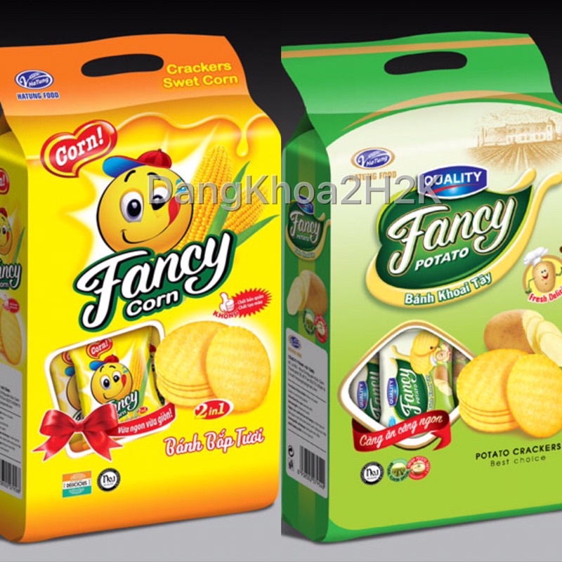 Bánh Quy Cracker Vị Bắp Tươi Gói 230g