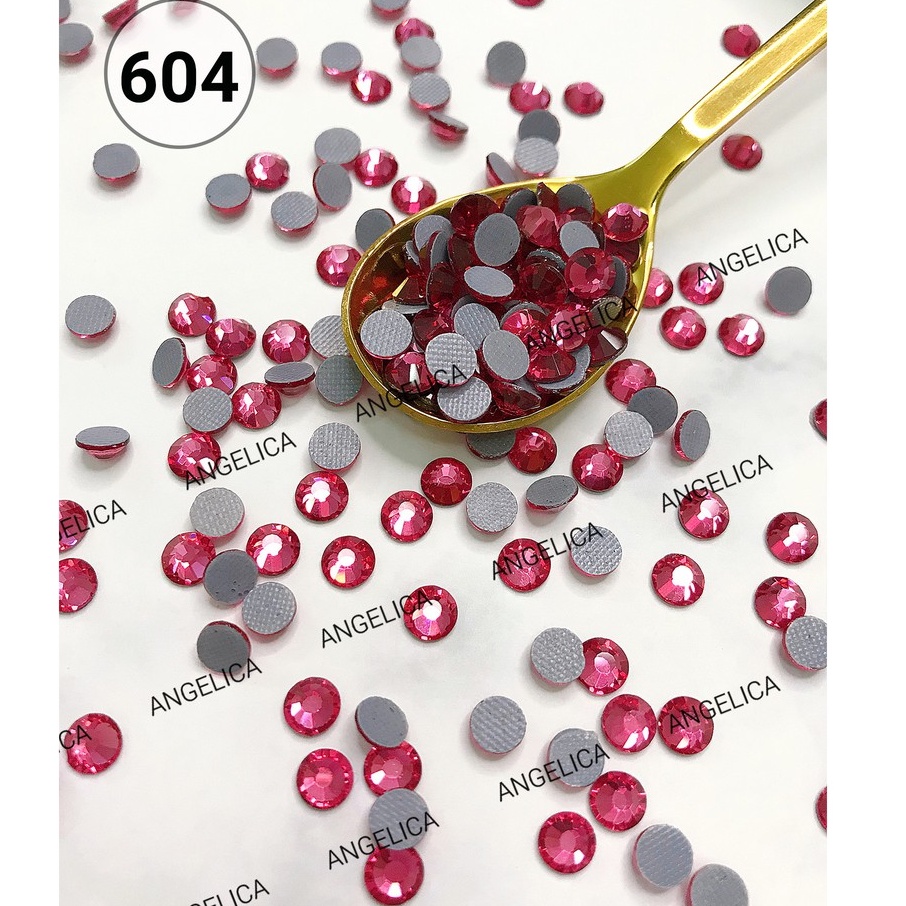 Khay Đá Chân Lưới Nail 12 Khía Rose Đính Móng ANGELICA 604