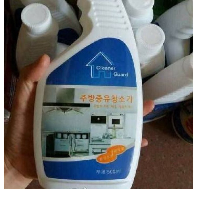 Combo 5 chai xịt tẩy rửa đồ dùng nhà bếp