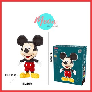 Xếp hình lego chuột mickey mouse - miniblock mickey mouse