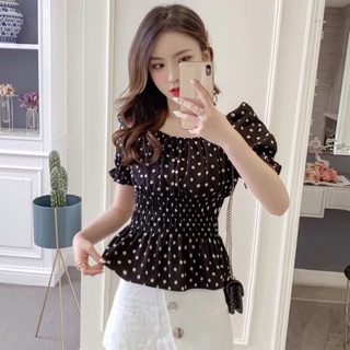 Áo sơ mi nữ dáng lửng nhỏ xinh