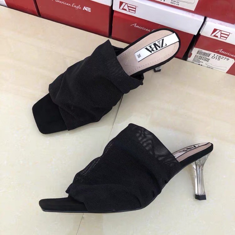 Guốc lưới Zara