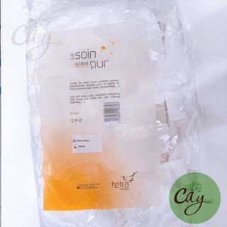 BÔNG TẨY TRANG TETRA LE SOIN LARETAT PUR (PHÁP) 500 MIẾNG