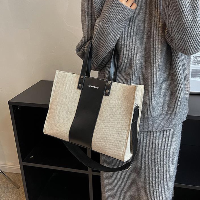 Túi Đeo Chéo Vai Bằng Vải Canvas Thời Trang Giản Dị Dành Cho Nữ