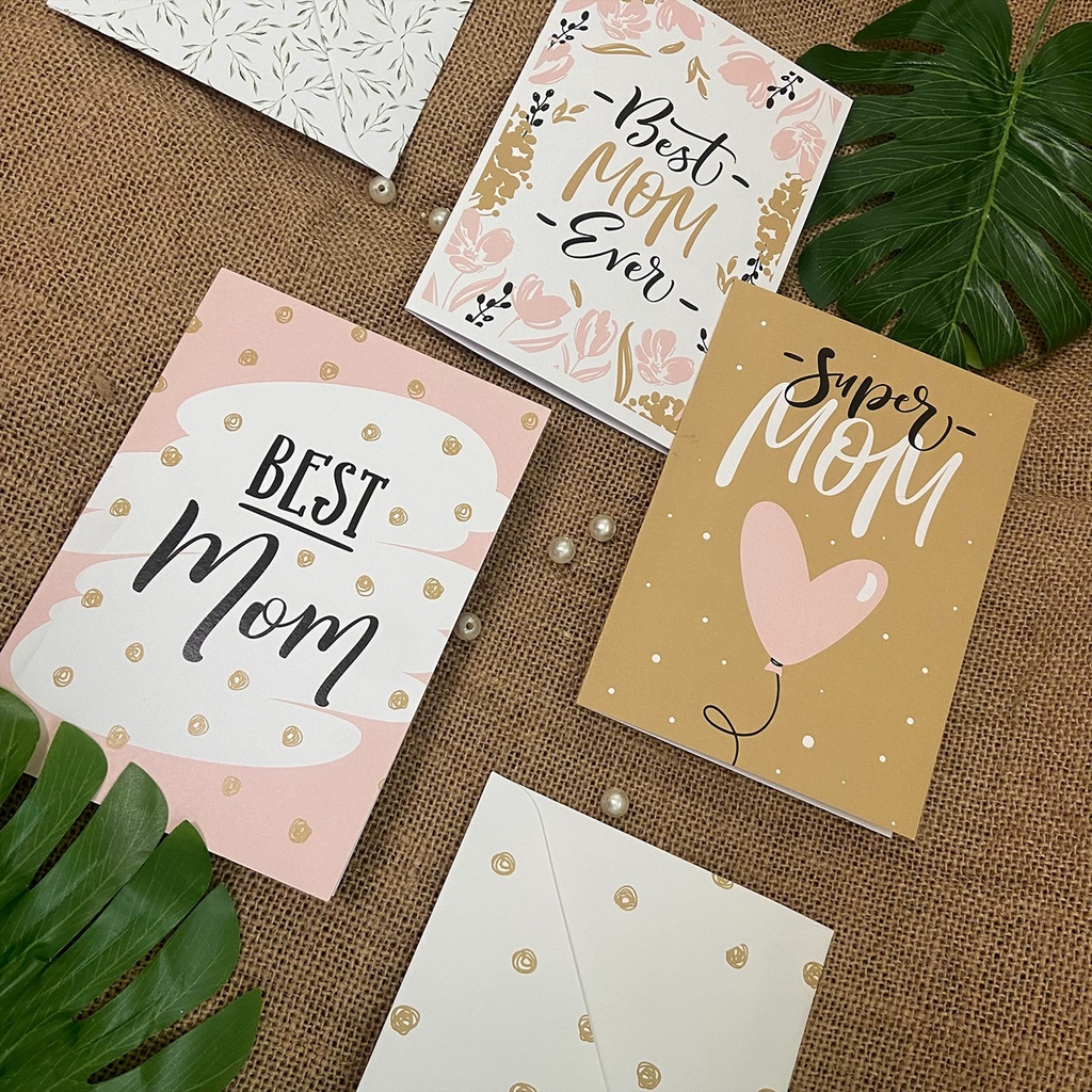 Thiệp sinh nhật, tặng cha mẹ, thầy cô SDstationery 12x12 hoặc 12,5x17,6 mẫu ngẫu nhiên