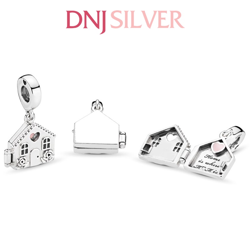 Charm bạc 925 cao cấp, hàng chuẩn bạc - Charm Mum's House thích hợp để mix vòng tay charm - DN291