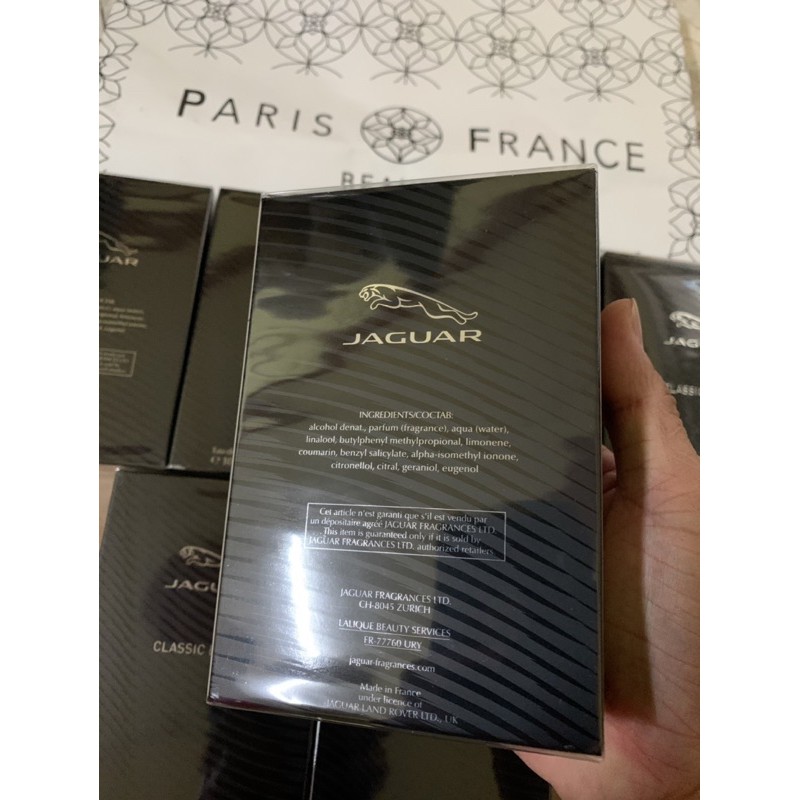 Nước hoa nam Jaguar Classic Black 100ml full seal | BigBuy360 - bigbuy360.vn