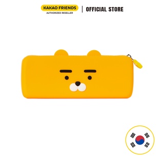 Hộp Đựng Bút Silicon Kakao Friends Ryan nhựa dẻo dễ thương siêu cute F08591