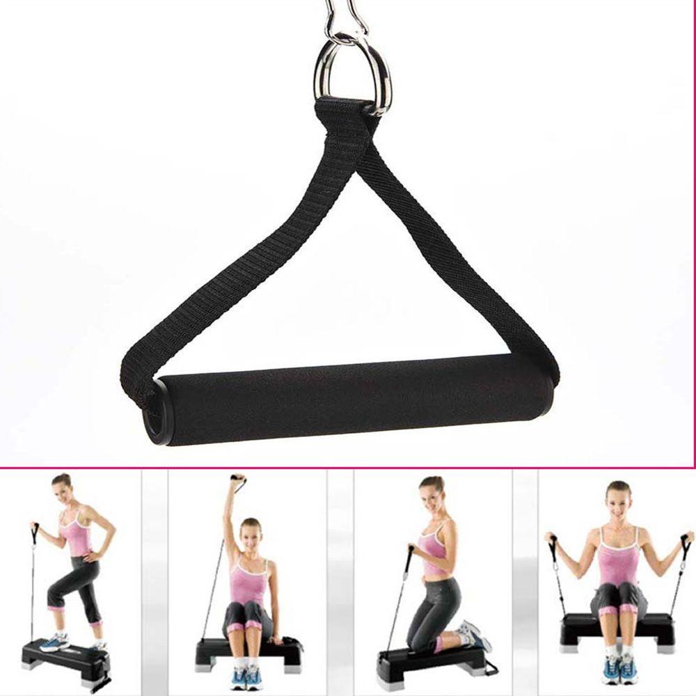 ELLSWORTH Dây Kéo Kháng Lực Màu Đen Có Tay Cầm Hỗ Trợ Luyện Tập Gym / Yoga /