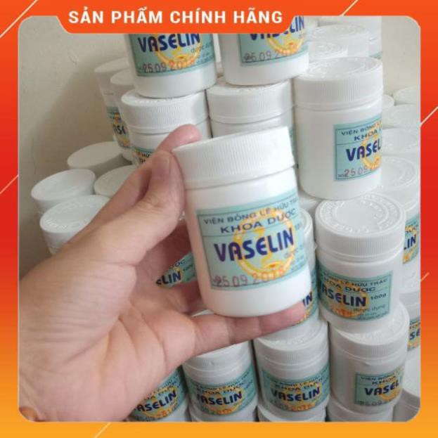 Kem nẻ Vaseline nguyên chất không mùi của Viện Bỏng nẻ, bỏng,cực hợp với da khô