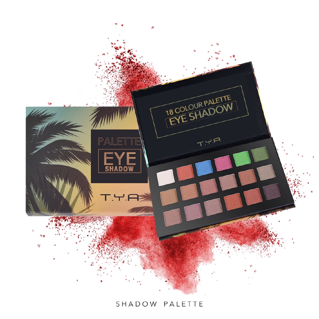 Bảng phấn mắt LAMUSELAND 18 màu nhũ trang điểm làm đẹp 21.6g J0022 | BigBuy360 - bigbuy360.vn