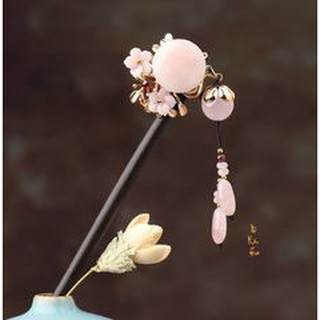 Td003 trâm tóc hoa anh đào