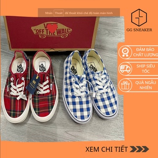 Giày Sneaker Vans Anaheim Factory 44 Classic Era Dây Buộc Kẻ caro