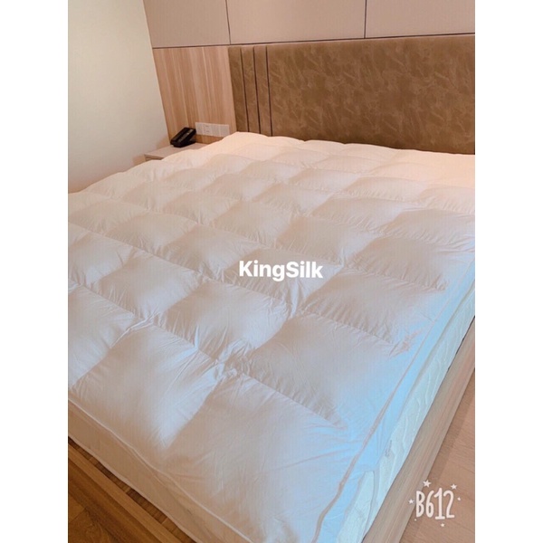 Tấm Nệm Topper  Cao cấp,Tiêu Chuẩn Khách Sạn 5 Sao-Thương Hiệu KingSilk