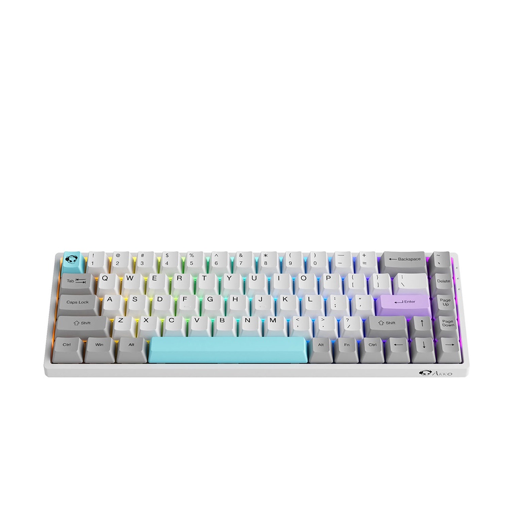 Bàn phím cơ AKKO 3068B Multi-modes Silent Bluetooth 5.0- Bảo Hành Chính Hãng