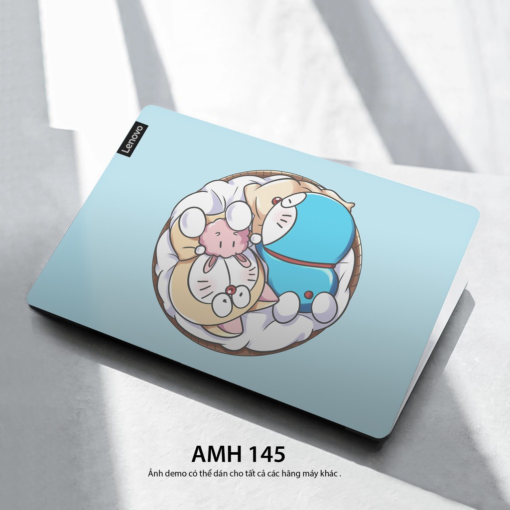 Bộ skin dán laptop mẫu Doraemon / Có mẫu decal dán cho tất cả các hãng máy tính