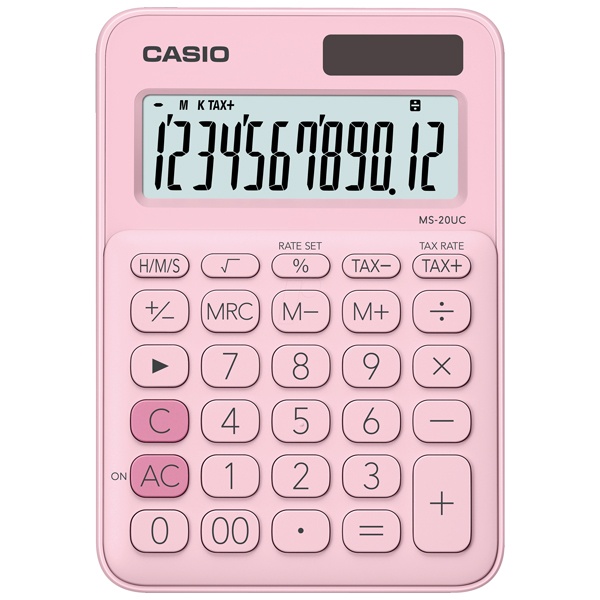 Máy Tính Văn Phòng Casio MS-20UC-PK (Bảo Hành 7 Năm 1 Đổi 1)