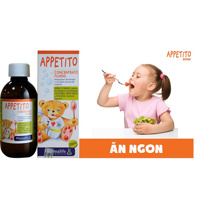✅(Chính hãng date xa)APPETITO Siro ăn ngon