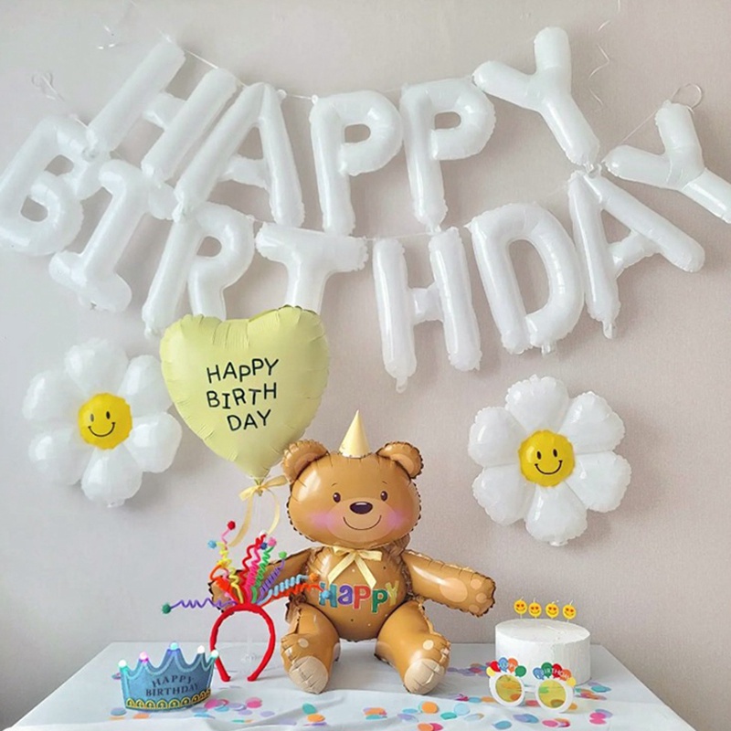 Bong Bóng Nhôm 16 Inch Hình Chữ Cái Từ A Đến Z