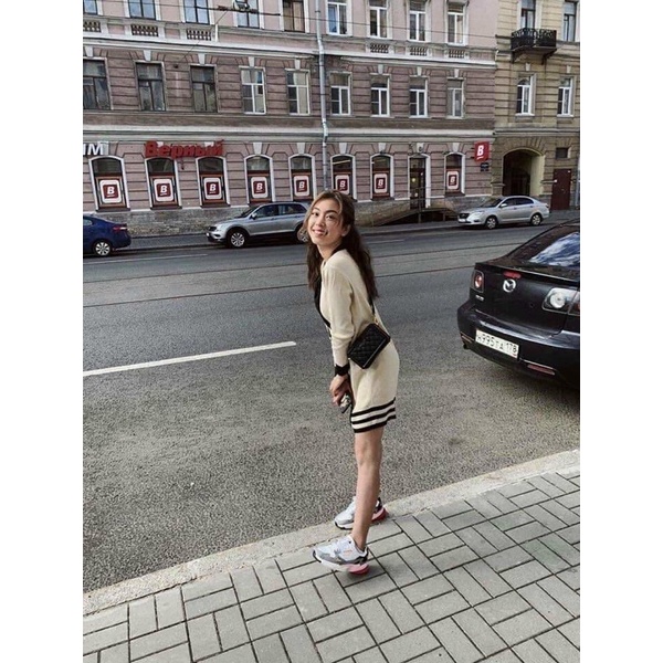 Túi đeo chéo Cnk hộp 2 ngăn khoá hàng Đẹp fullbox