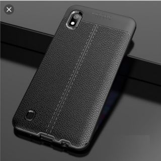 Ốp lưng dẻo giả da auto focus cho galaxy a10 2019