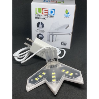 Đèn LED Bể cá mini Clip Light X1, Đèn led cho bể cá dưới 30cm (Phụ kiện thủy sinh)