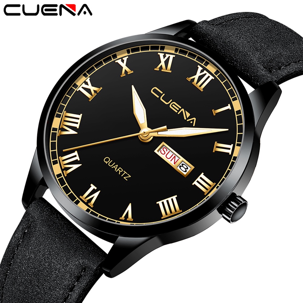 Đồng hồ thể thao CRRJU 892L chất liệu sa phong cách doanh nhân không thấm nước chuyên dụng cho nam