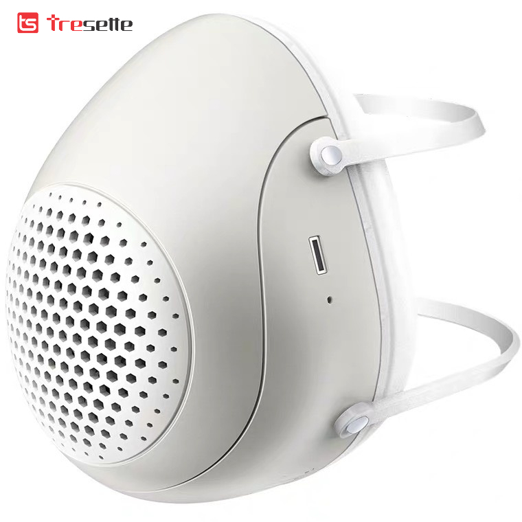 Khẩu trang sạc điện cao cấp N95 Carbon Nano hoạt tính 4 lớp chống bụi chống sương mù I-Mu