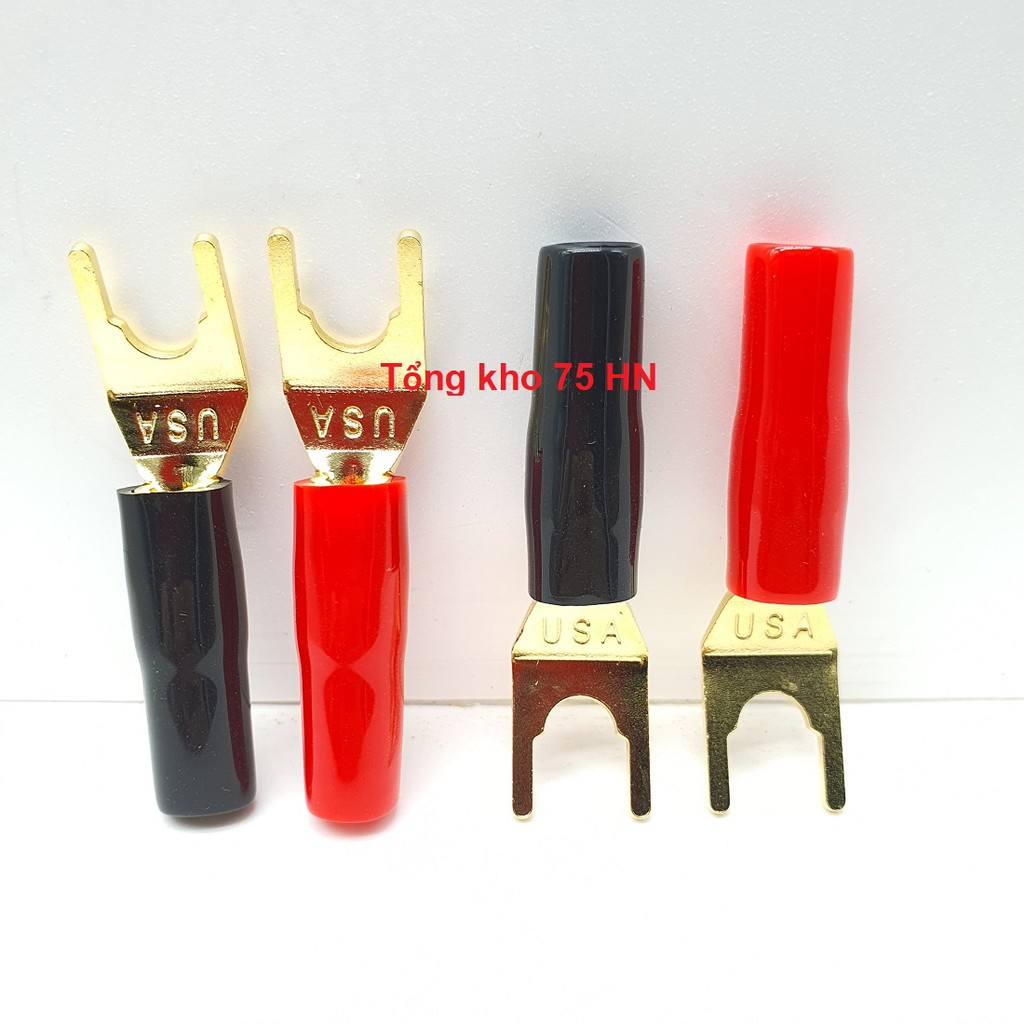 04 cái Jack càng cua chữ U loại lớn thuần đồng