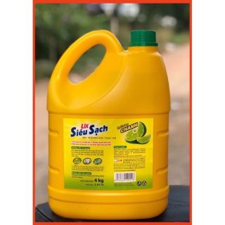 Nước rửa chén lix siêu sạch 4kg