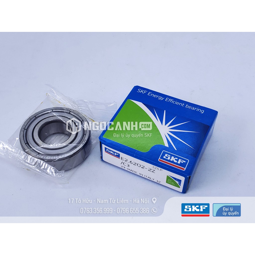 Vòng bi bạc đạn E2.6202-2Z/C3 SKF chính hãng - Vòng bi tiết kiệm năng lượng E2