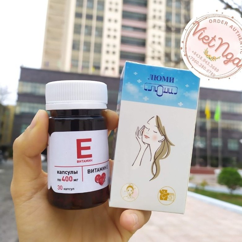 Combo sỉ 10 lọ Vitamin e đỏ Nga hàm lượng 400mg | BigBuy360 - bigbuy360.vn