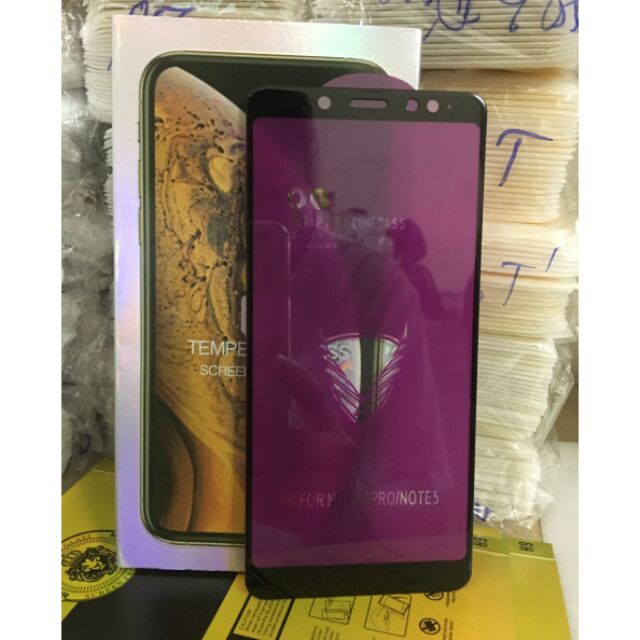 Dán Full màn OG cho Redmi note 5 pro- Siêu xịn-Khoan không thủng