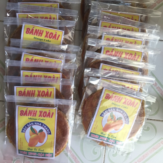 Bánh xoài nguyên chất 100%