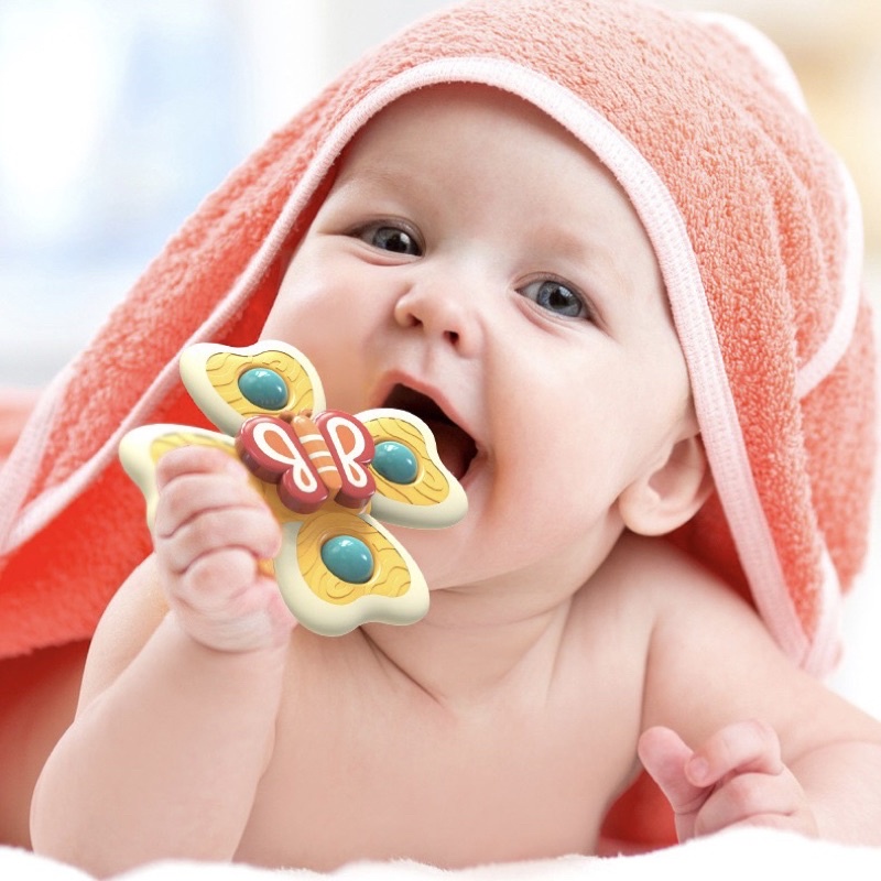 Spinner Chống nước Chong Chóng Dính Tường Đồ Chơi Kích Thích Phát Triển Giác Quan Tư Duy Cho Bé Hoạ Tiết Hoạt Hình Cute